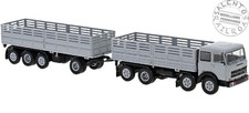 Brekina 58533 camion Fiat 691 Millepiedi con rimorchio colore GRIGIO - 1:87