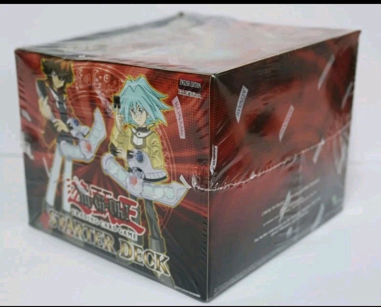 Yugioh Starter Deck Jaden Yuki-Syrus Truesdale Display Case 1st