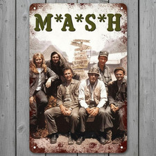 MASH 8 x 12 Vintage Novelty Metal Sign Made In USA New!