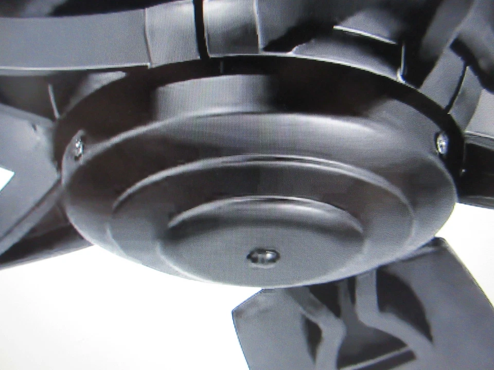 CRAFTMADE Santori 60 in. 6-Speed Reversible Flat Black Finish Ceiling Fan - Image 3 of 4