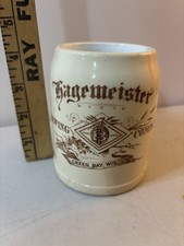 Tazza birra ceramica Hagemeister Brewing Company Green Bay Wis vintage antica rara
