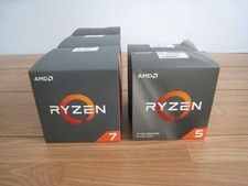 NO CPU Lot of 5 Original AMD Ryzen 7 2700 Ryzen 5 3600 CPU Fans AM4 Wraith Fan
