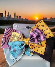NIGHTMARE BEFORE CHRISTMAS GIRLS HAIR CLIP BARETTE BOW