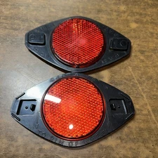 Vintage Spoke Wheel Reflector Red Dot Gem 90 SAE-A-73 NOS never used 