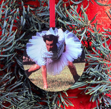 Jim Carrey Ace Ventura CHRISTMAS TREE ORNAMENT Custom Engraving Personalize