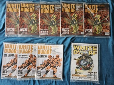 White Dwarf Magazin Restposten nagelneu, alle versiegelt 0,10