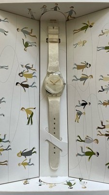 Swatch  Snow Dance GZ232S 2010 Standard Gents 34mm Christmas Special Pack NOS