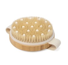For Cellulite Lymphatic Drainage Dry Brushing Body Brush-Round Exfoliating Brush