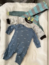 Newborn Baby Boys Bodysuit Bundle 0-3months 3-piece - Dinosaur & Dada/Mama