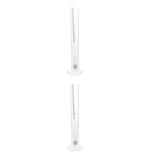 Reusable Plastic Hydrometer Set for Home Use Alcohol Tester and Cylinder