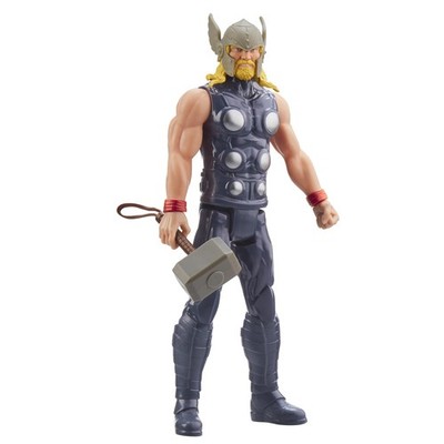 Marvel Avengers Titan Hero Series - 12'' Thor Action Figure for 30 cm, Azul