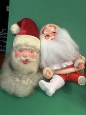 VTG Harold Gale? Christmas Santa Head + Rubbe...