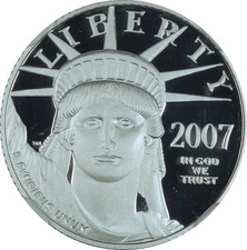 2007-W 1/10 oz $10 Platinum Eagle NGC PF-70 ULTRA CAMEO EARLY RELEASES 3695.20 per troy oz