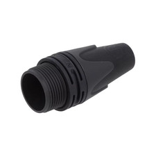 2 x Neutrik XLR BOOT BUSH (BXX-0-BLACK) Series Colour - BLACK