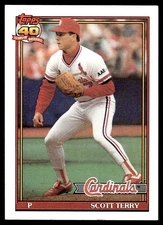 1991 Topps Scott Terry St. Louis Cardinals #539 13905