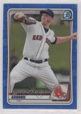 2020 Bowman Chrome Prospects Blue Refractor /150 Jay Groome #BCP-185 0d7u