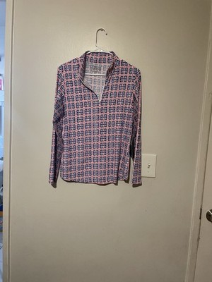 Blusa Manga Larga Para Mujer IBUL Diseño Geométrico Nueva