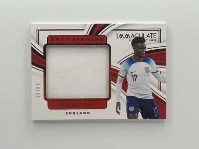 2023-24 Panini Immaculate Bukayo Saka The Standard Jersey /49 