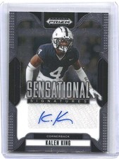 2025 Prizm Draft Picks - Kalen King - Sensational Signatures Auto - Cardinals