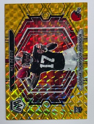 2023 Panini Mosaic #ND-6 Dorian Thompson-Robinson Reactive Yellow Mosaic