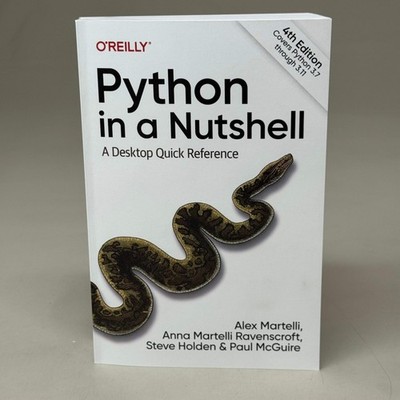 PYTHON IN A NUTSHELL A DESKTOP QUICK REFERENCE By Alex Martelli & Others Book 73