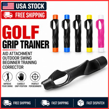 Golf Grip Trainer Aid Attachment Outdoor Swing Beginner Training Corrector