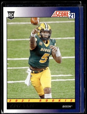 Trey Lance 2021 Score #TB3 1991 Throwback North Dakota State Bison