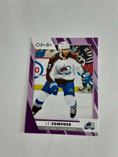 Opee Chee Hockey 2022-2023 J.T. Compher Purple border /49
