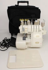 Baby Lock Evolve 8 Thread Serger Sewing Machine BLE8W Jet Air UNTESTED READ