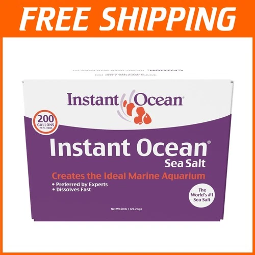 Marine Aquarium Sea Salt Mix, Nitrate & Phosphate-Free