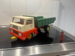 Sehr seltener großer Holzspielzeug LKW KIPPER – VERO – DDR