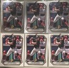 2026 Bowman Chrome 6-card lot of Konnor Griffin 3 Chrome 3 Paper Pirates