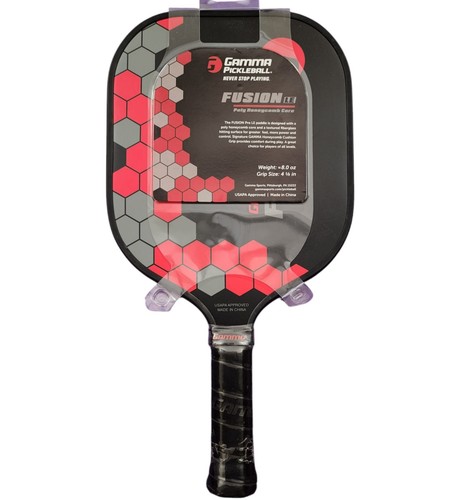 New - Gamma Fusion LE Pickleball Paddle Poly Honeycomb Core - Picture 2 of 3