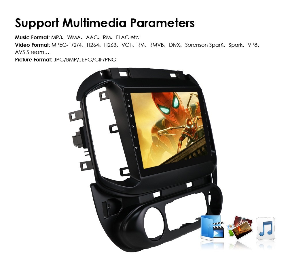 For Chevy Colorado 2015-2018 GMC Canyon Android 14 Carplay Radio Stereo WiFi GPS