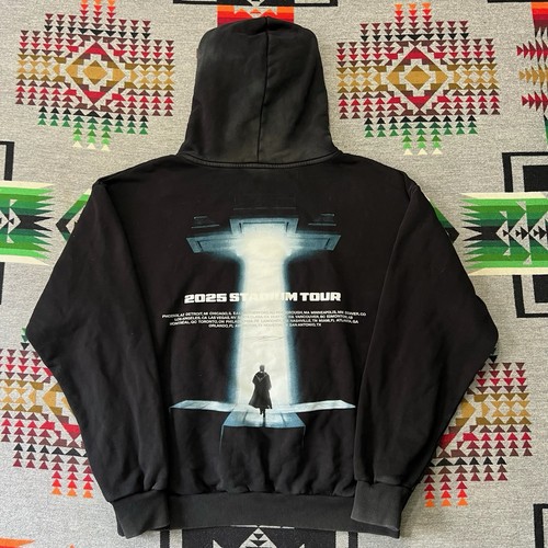 The Weeknd After Hours Til Dawn 2025 Stadium Tour Hoodie Size Large Black D1