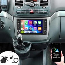 4+128G Autoradio Android 15 GPS Navi Für 2006-2016 Mercedes Benz Viano Vito +Kam 4+128G Autoradio Android 15 GPS Navi Für 2006-2016 Mercedes Benz Viano Vito +Kam