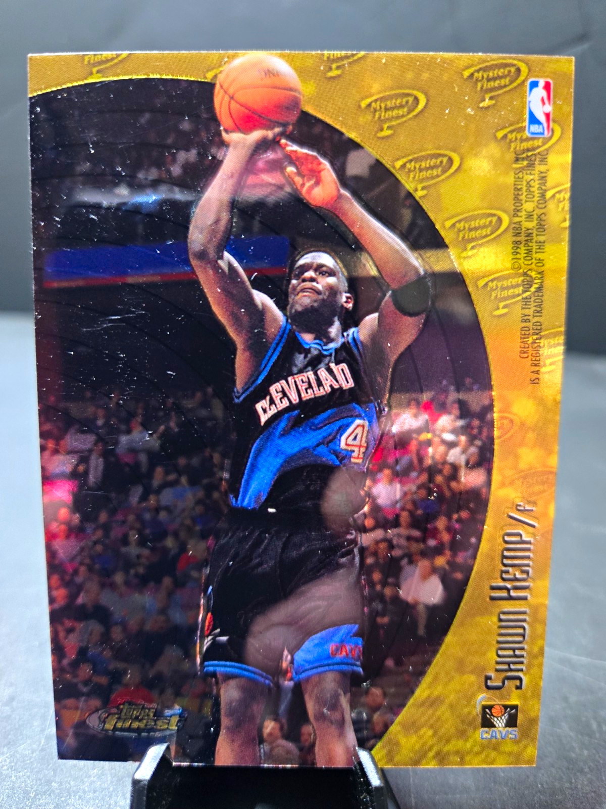 Topps 1998-99 Finest Mystery Finest Insert Shawn Kemp Tim Thomas #M15 Lot 2