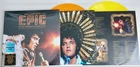 EPIC Elvis Presley In Concert Soundtrack Orange & Yellow 2LP Vinyl Album SEALED.