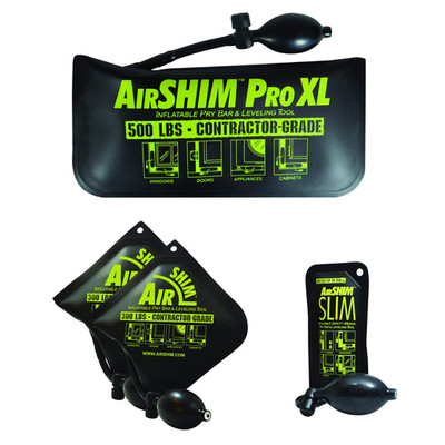 Calculated Industries 1132 Airshim Inflatable Pry Bars And Leveling Tools 4-Pc