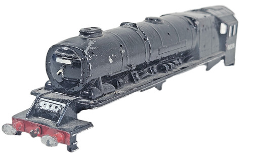 Tri-ang Hornby LMS Princess Coronation 6236 OO Negro Die-cast Loco Body Sin Caja. | Zustand: Used