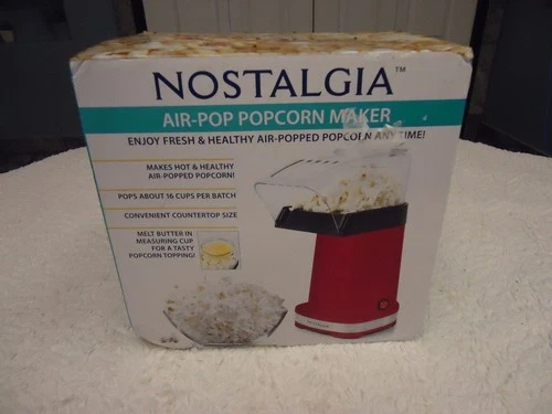 NOSTALGIA AIR POPCORN MAKER RED APH16RBRD ( new) ^