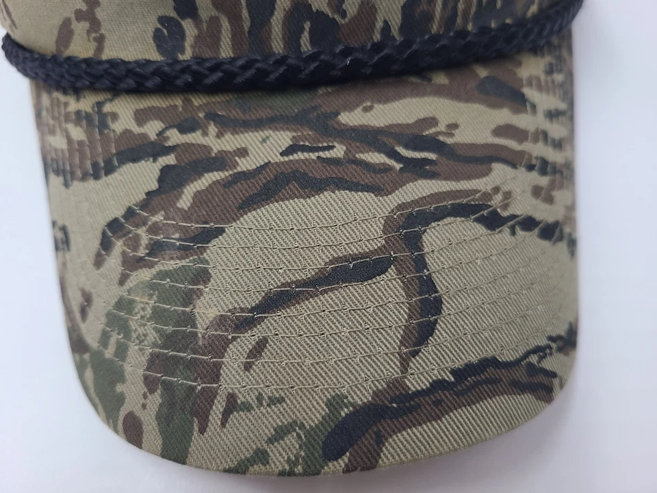 De colección 88 Tienda Pub Barbacoa Ocala Bosque Nacional Camuflaje Cuerda Snapback Sombrero Gorra Marrón Foto 3 de 4