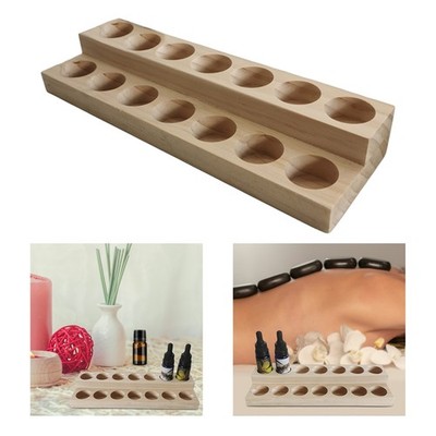 Ätherisches Öl Lagerregal Container Naturholzkiste Box Display Ständer Halter