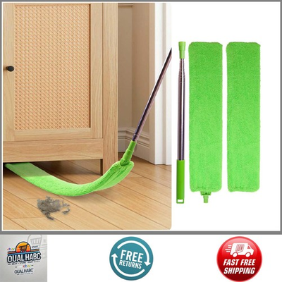 #ad Retractable Gap Dust Cleaner Under Appliance Tool Flat Duster for Tight Spaces $10.68