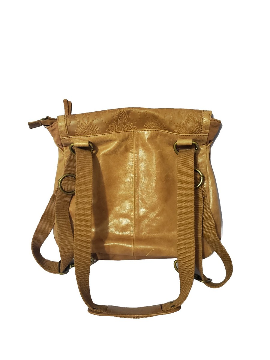 The Sak Convertible Backpack Crossbody Bag Ventura Brown  display picture 2
