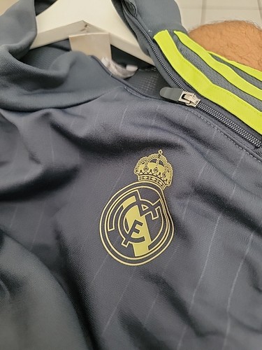 Real Madrid Top Training football Adidas Sweatshirt hoodie 2015/16 size S - Picture 5 of 6