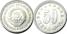 elf Yugoslavia 50 Para 1953