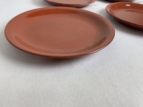 Vintage Suntone 6” Bread & Butter Plates by Homer Laughlin Set of 5 Dessert - Picture 2 of 10