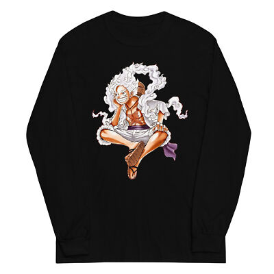 One Piece Luffy Gear 5 Anime Men's Long Sleeve Shirt | eBay
