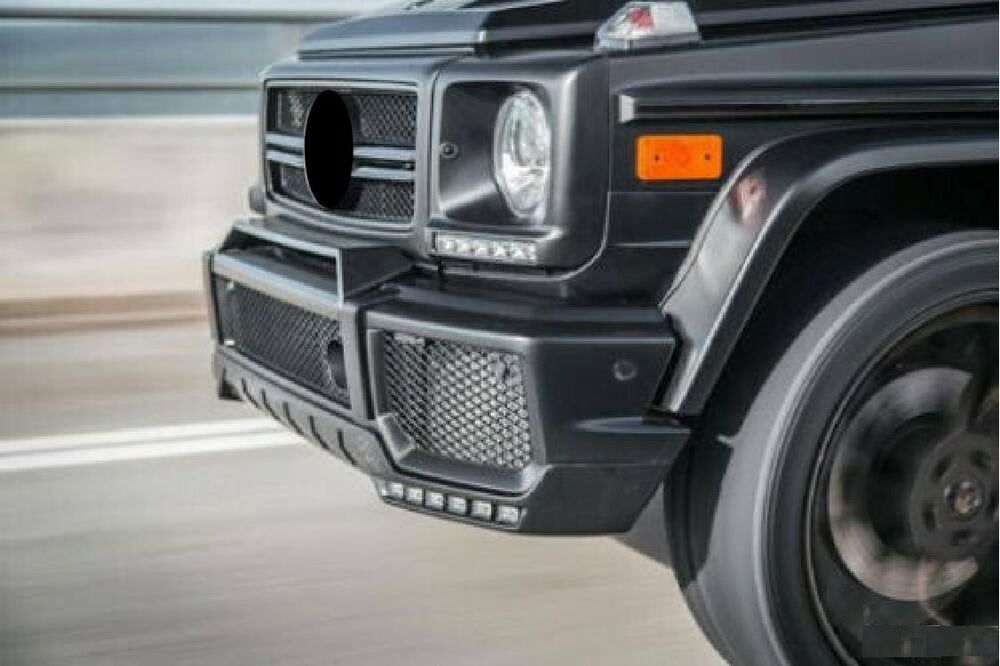 G63 Amg Brabus Bumper Set Lower Lip Upper Trim Led G-Wagon Parts G500 G550